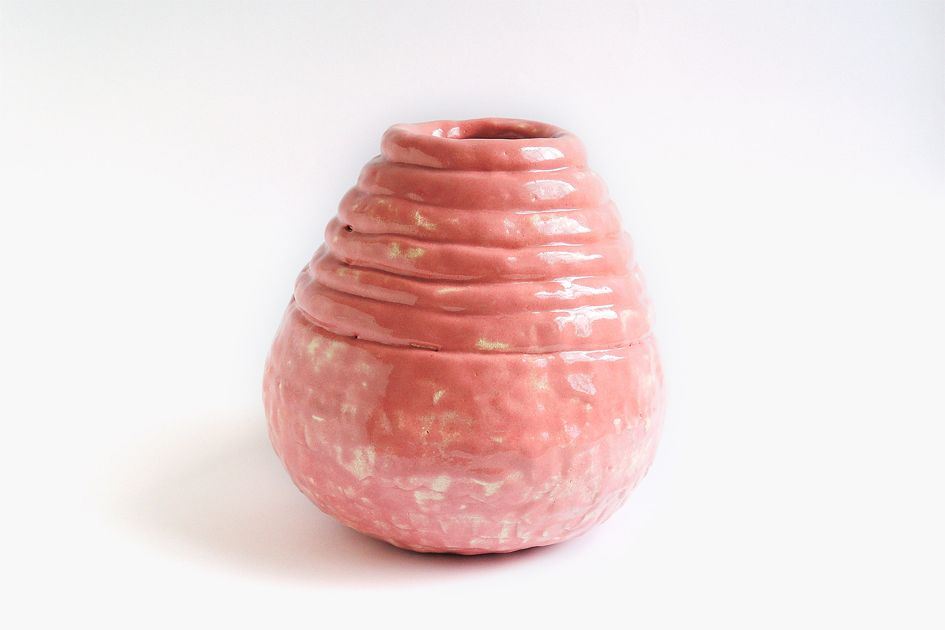 Big pink vase
